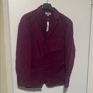 NWT - J.Crew Men's Purple Blazer